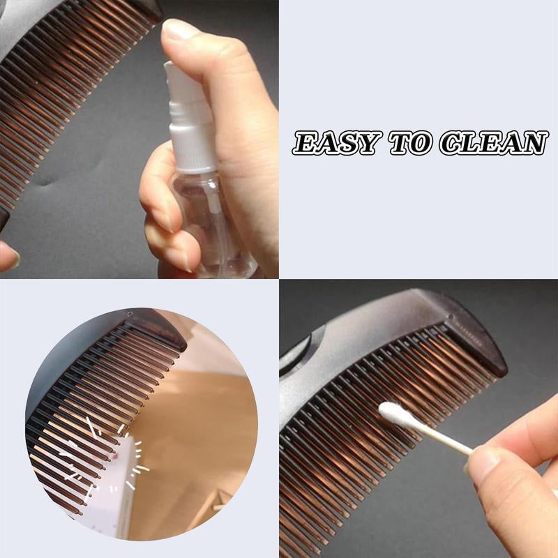 CEA Beauty Efficient Dandruff Comb for Women Men - Scalp Massage Comb with Unique Hollow Teeth for Healthy Hair Growth Haircare Heatless