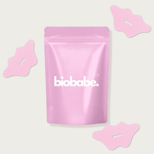 Biobabe Mouth Tape for Effective Sleep - 30 Day Supply - Gentle Adhesion, Breathable Material, Comfort Skincare, Gentle Sports Tape